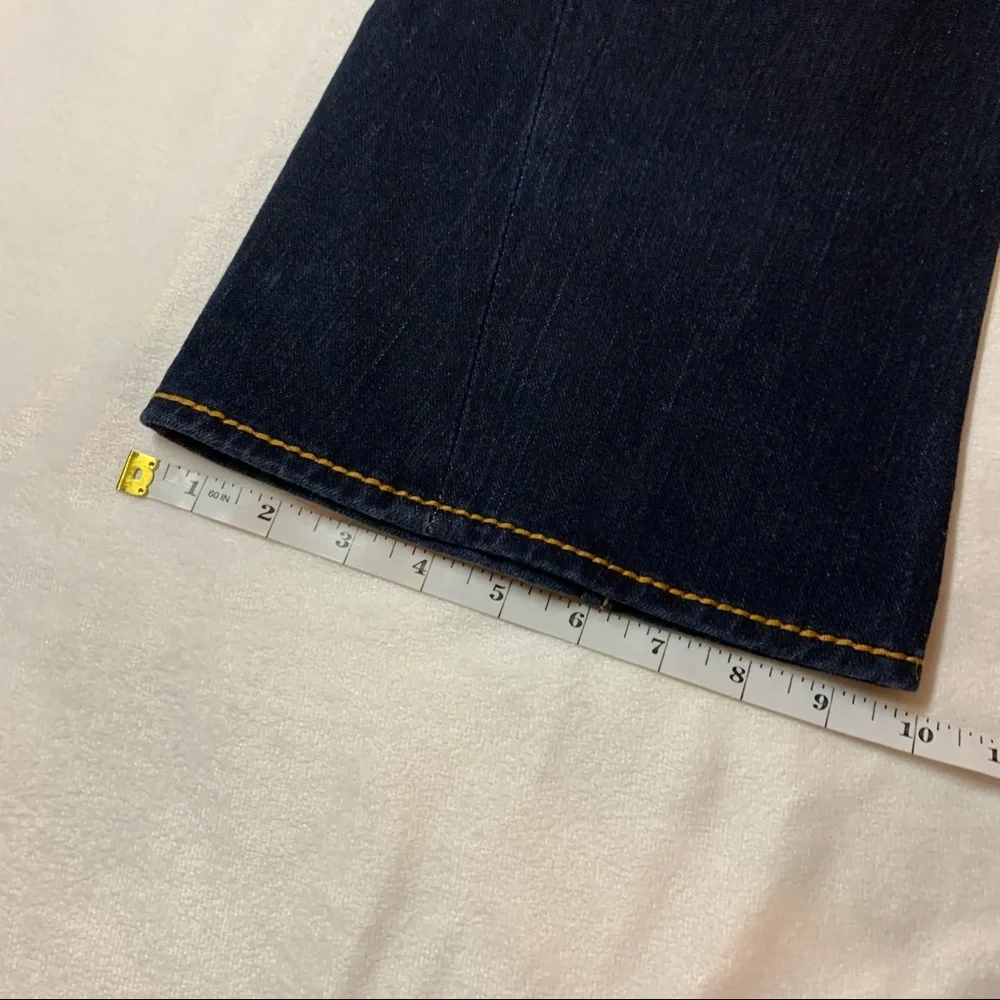 True Religion Dark Indigo Flare Jeans - Picture 14 of 14